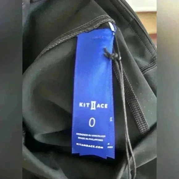 BNWT Kit Ace Kit Black  Fitted Leggings in Soft Bikra Fabric Size 0 - Picture 10 of 11